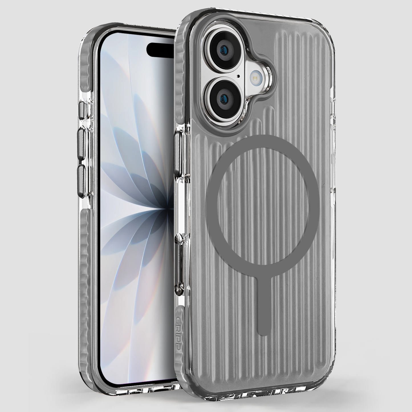 GRIPP ARMOR MS CASE  IPH 17-MIST GREY