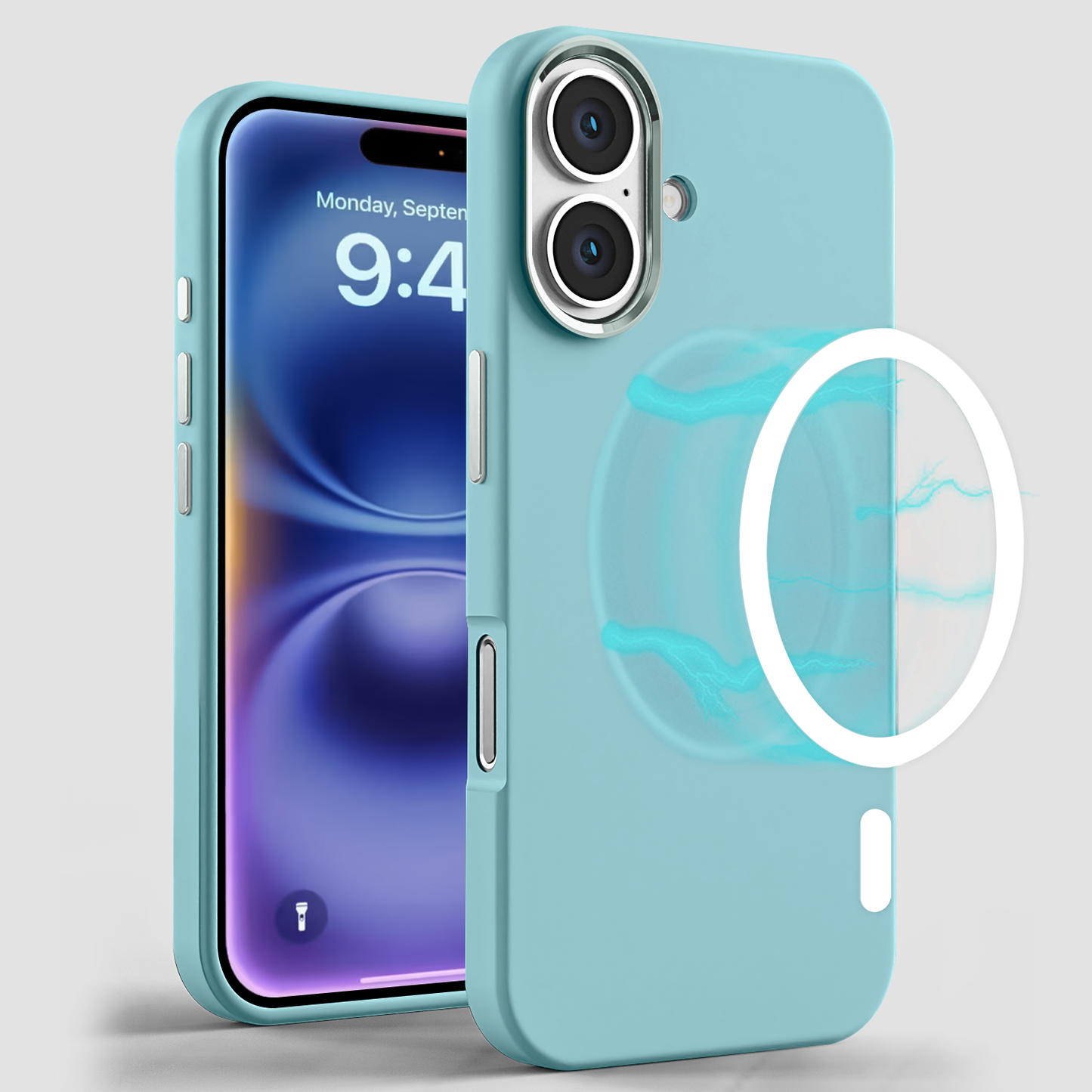 GRIPP RUBON MS CASE -  iPh 16-GRN
