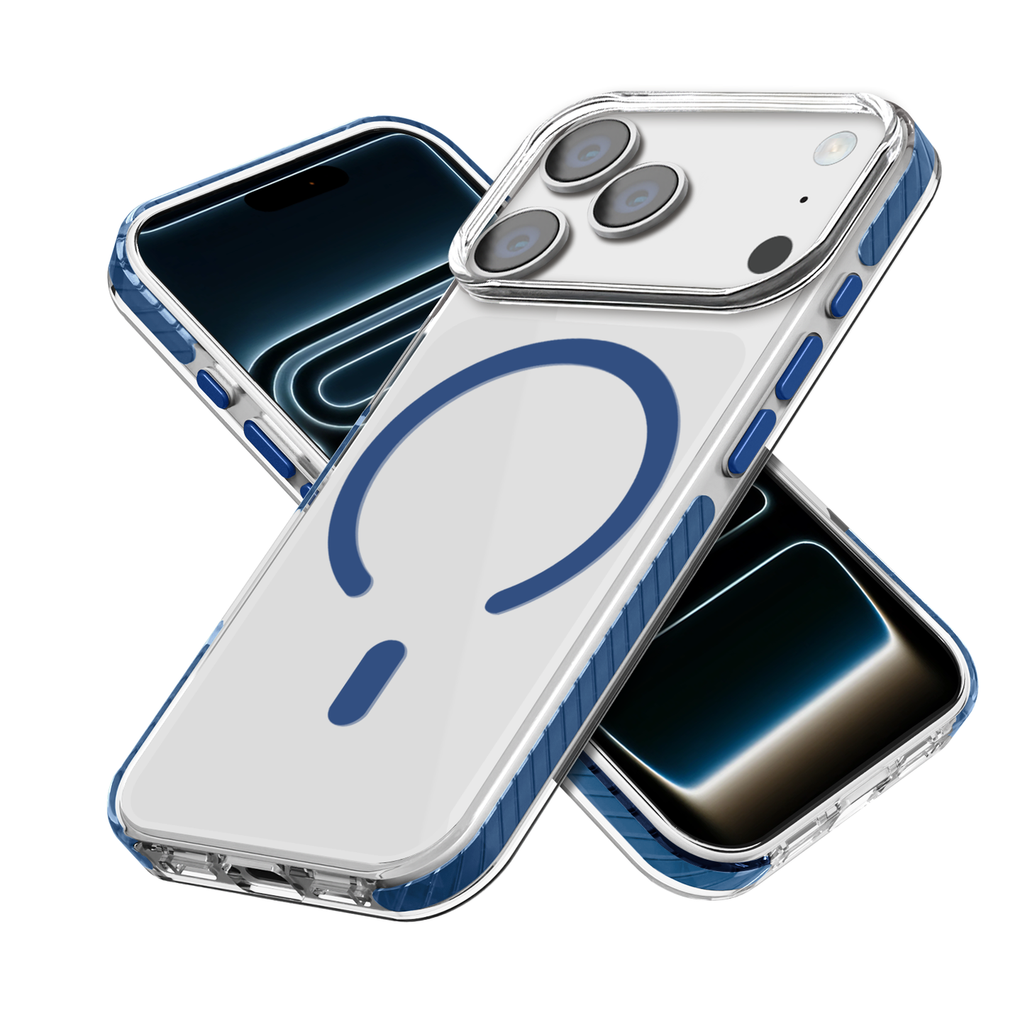 Gripp COMBAT MAGSAFE Case for Apple iPhone 17 Pro Max (6.9") - MidNight Blue