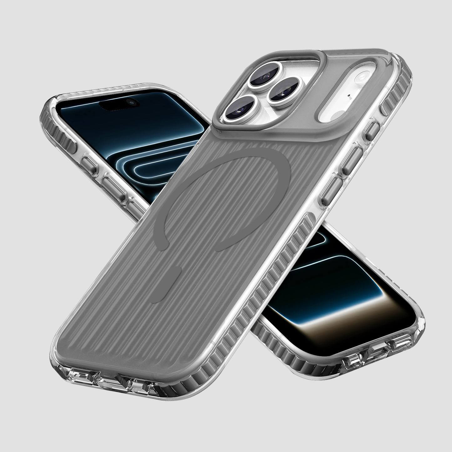 GRIPP ARMOR MS CASE  IPH17 PRO-MIST GRY