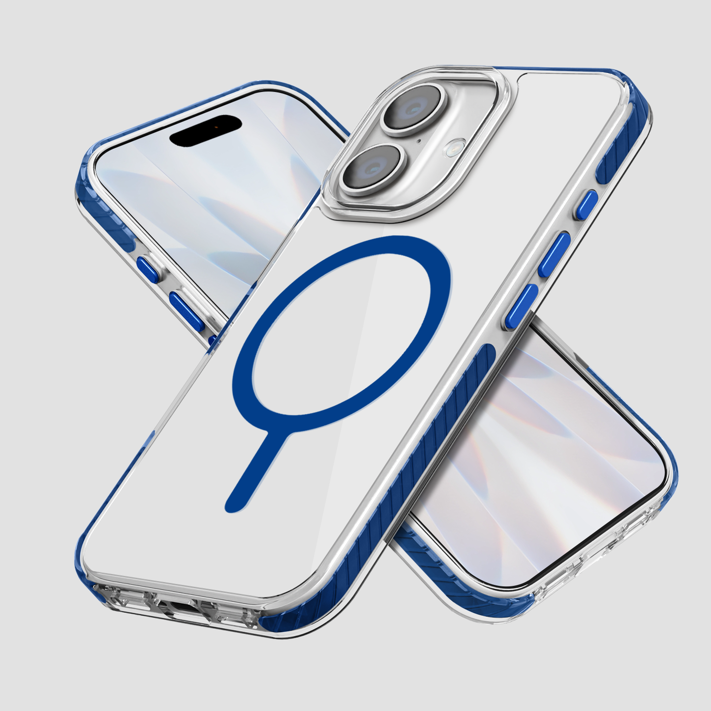 GRIPP COMBAT MS CASE  IPH 17  - MIST BLU