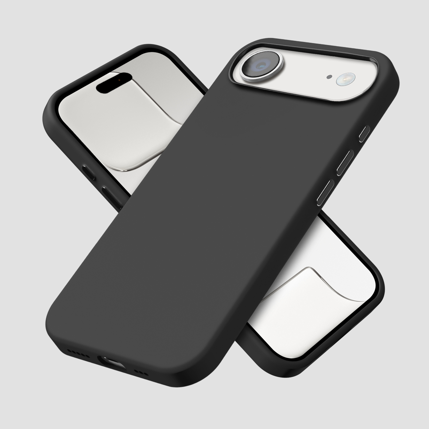 GRIPP RUBON MS CASE  IPH 17 AIR-COAL BLK