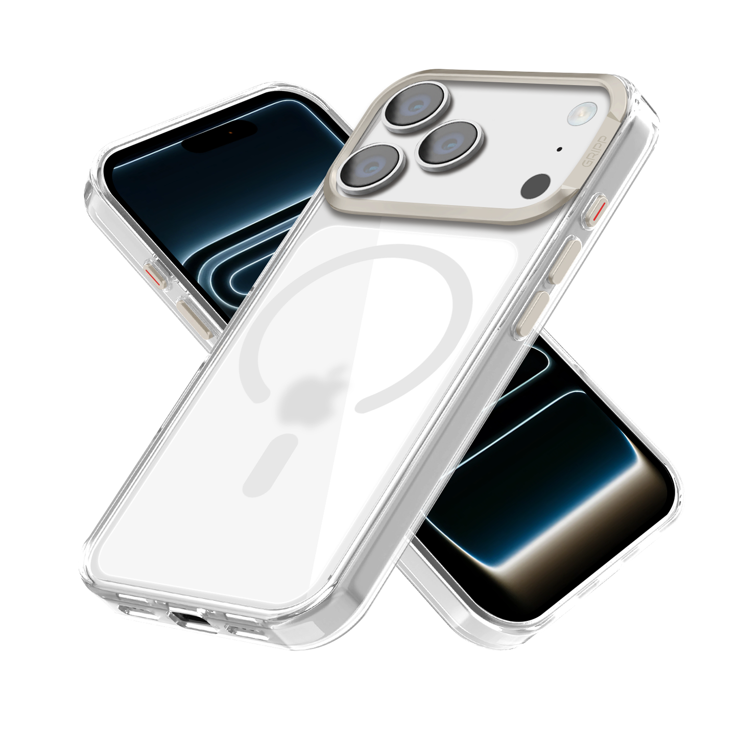 Gripp STELLAR MAGSAFE Case for Apple iPhone 17 Pro Max (6.9") - Transparent