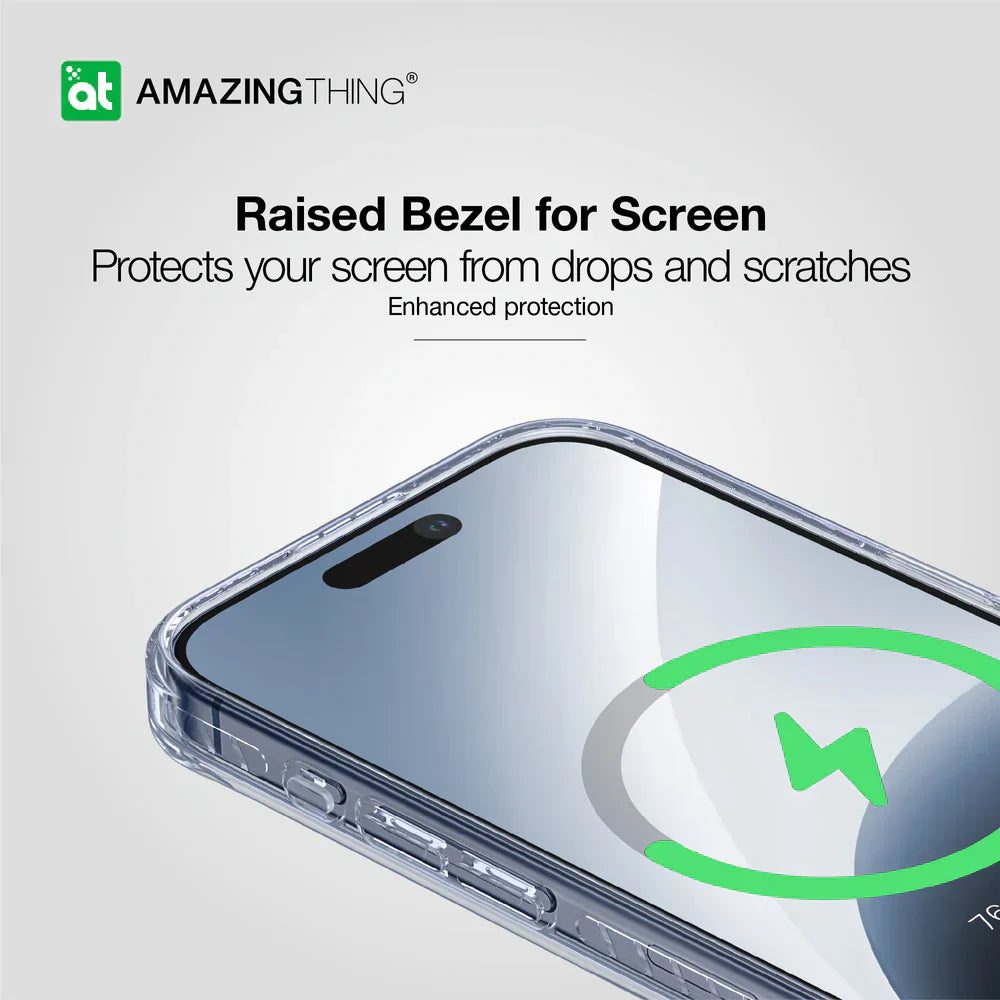 AmazingThing Titan Wallet Set for iPhone 15 Pro - Blue