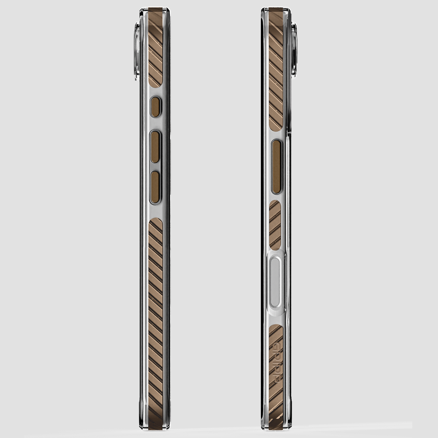 GRIPP RUBON MS CASE  IPH 17- CLAY