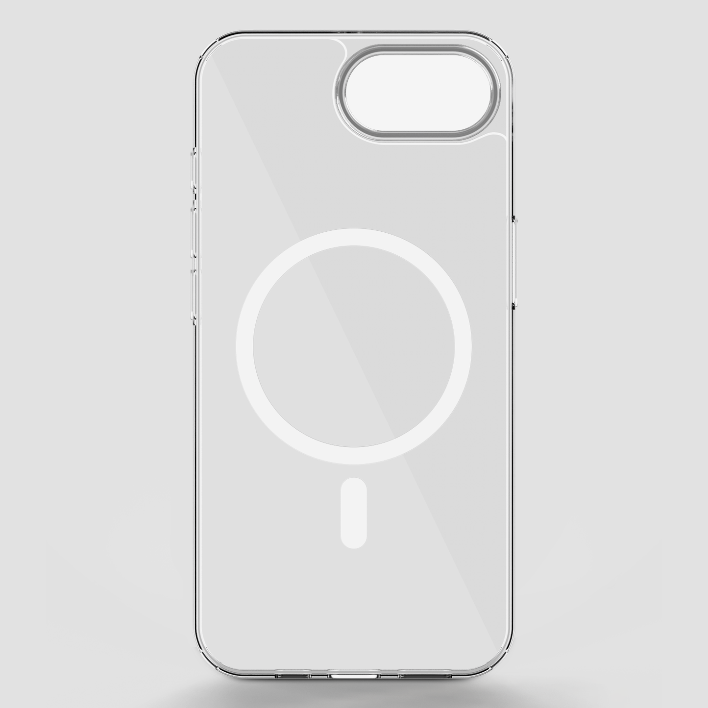 GRIPP MS CASE IPH 16E WHITE RING - CLEAR