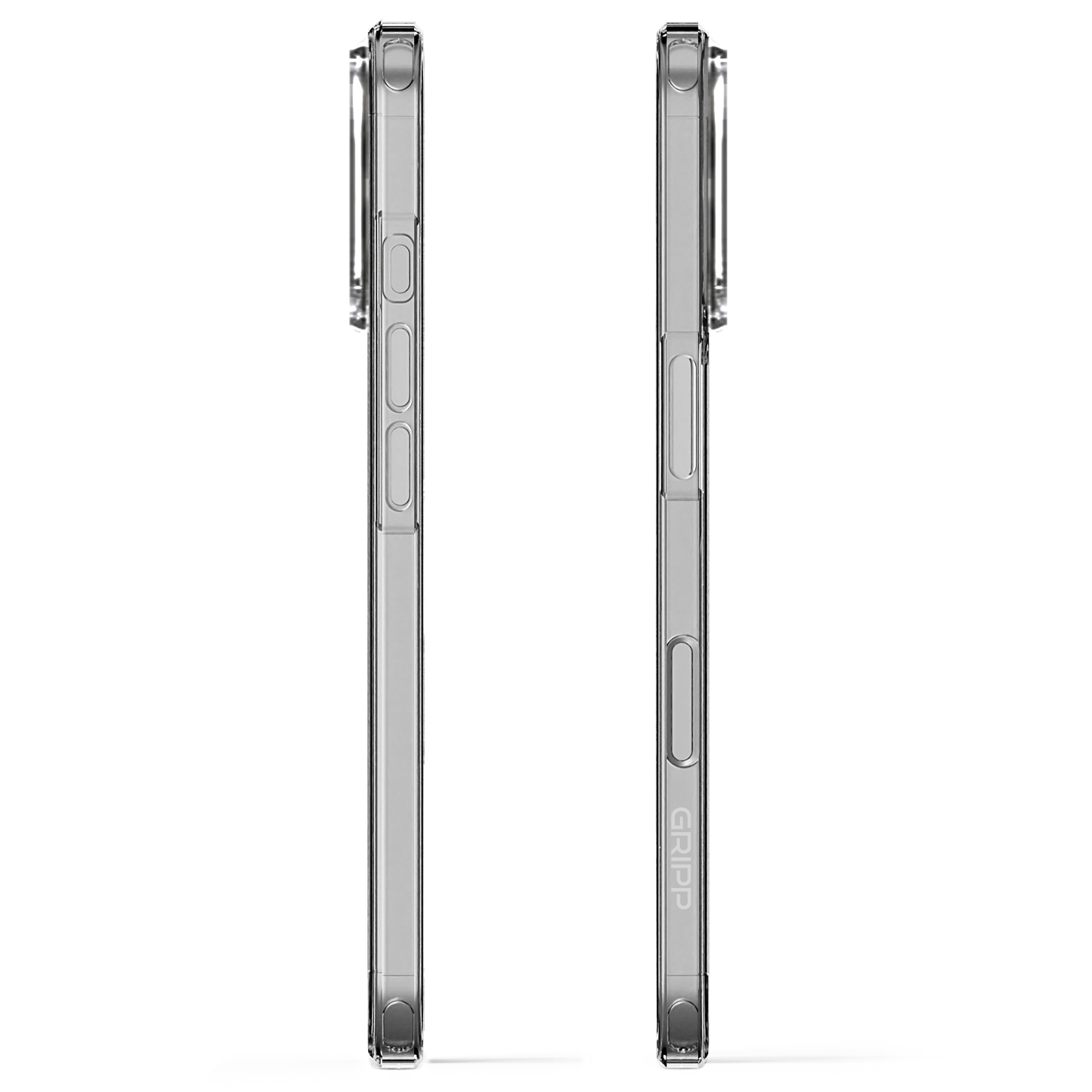 Gripp CLEAR MAGSAFE Case for Apple iPhone 17 Pro (6.3") with White Ring - Clear