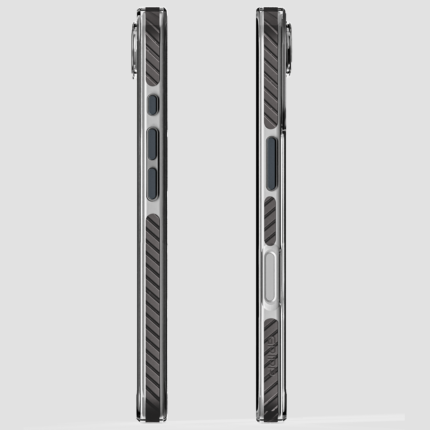 GRIPP COMBAT MS CASE IPH 17AIR-MIST GREY