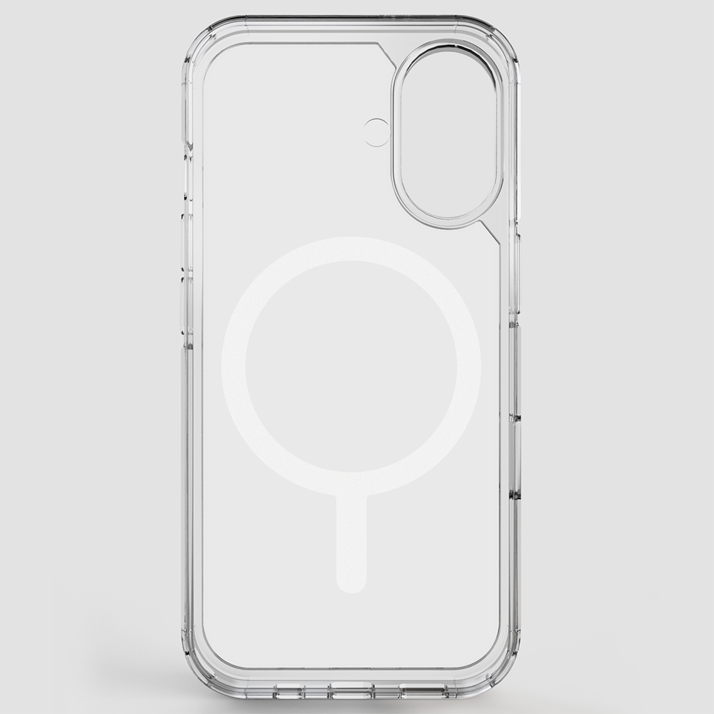GRIPP MS CASE-iPh16-WHITE RING-CLRFROST