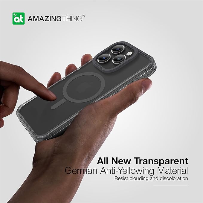 AmazingThings Titan Pro Magnetic Case for iPhone 15 Pro - Black