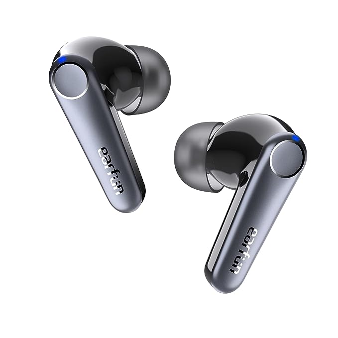 Earfun Wireless Earbud Air Pro3 with ANC, 45-Hour Playtime & 6 Built-in Mics - Black