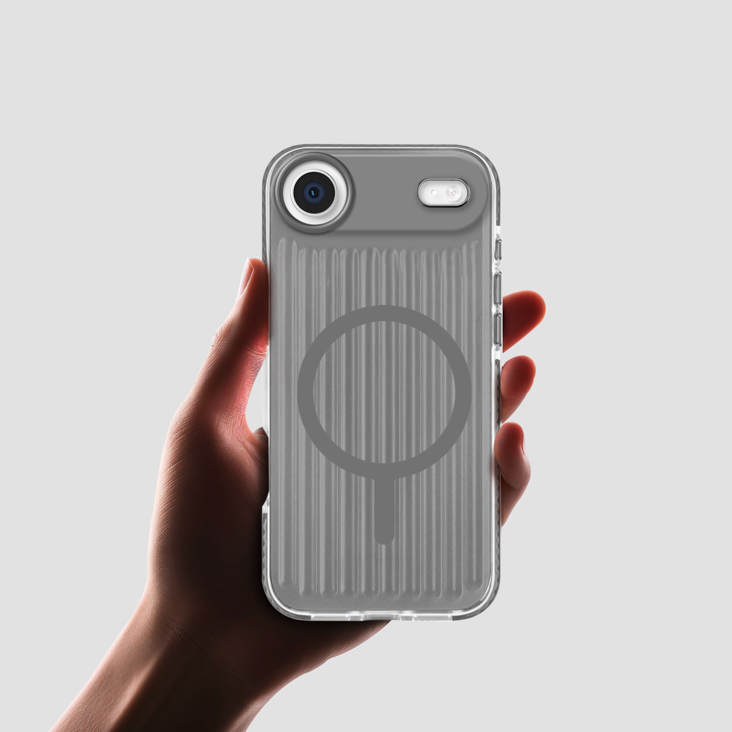 GRIPP ARMOR MS CASE  IPH 17 AIR-MIST GRY