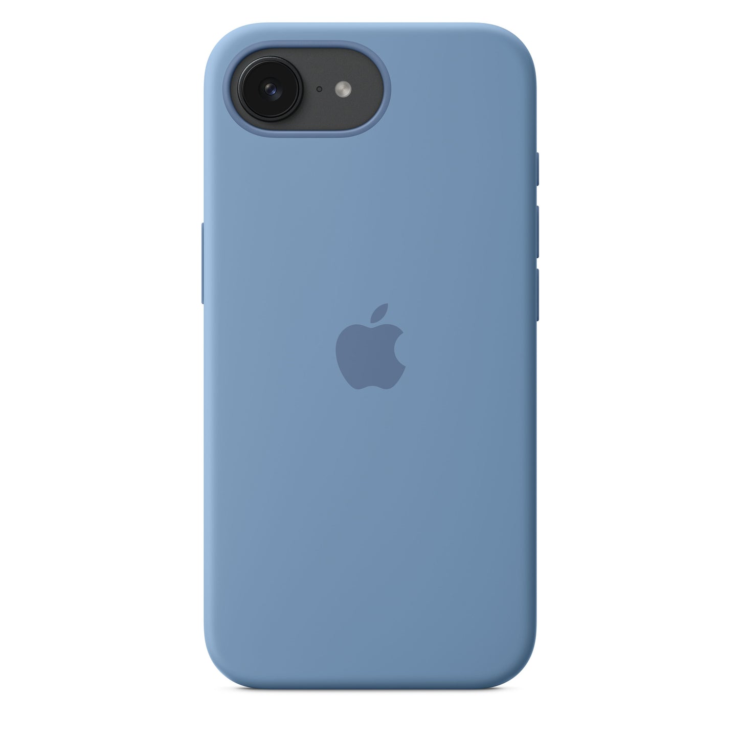 iPhone 16e Silicone Case  Winter Blue