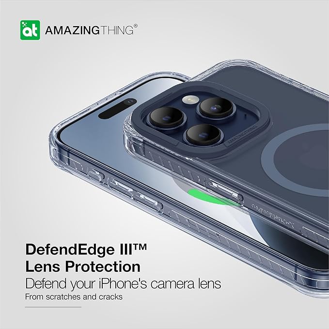 AmazingThings Titan Pro Magnetic Case for iPhone 15 Pro Max - Blue