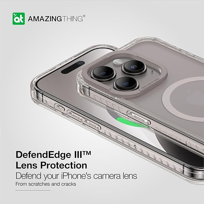 AmazingThings Titan Pro Magnetic Case for iPhone 15 Pro Max - Grey