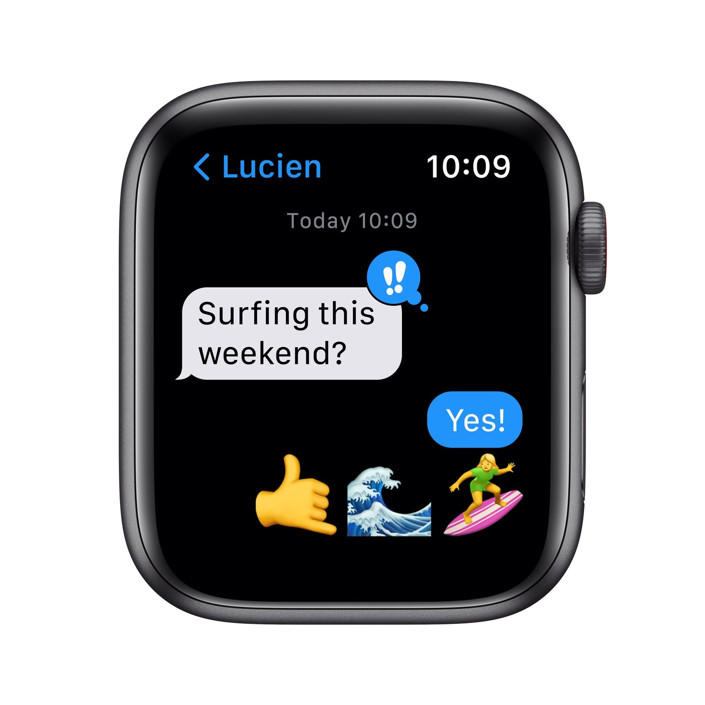 Apple Watch SE GPS + Cellular, 44mm Space Grey Aluminium Case with Midnight Sport Band - Regular