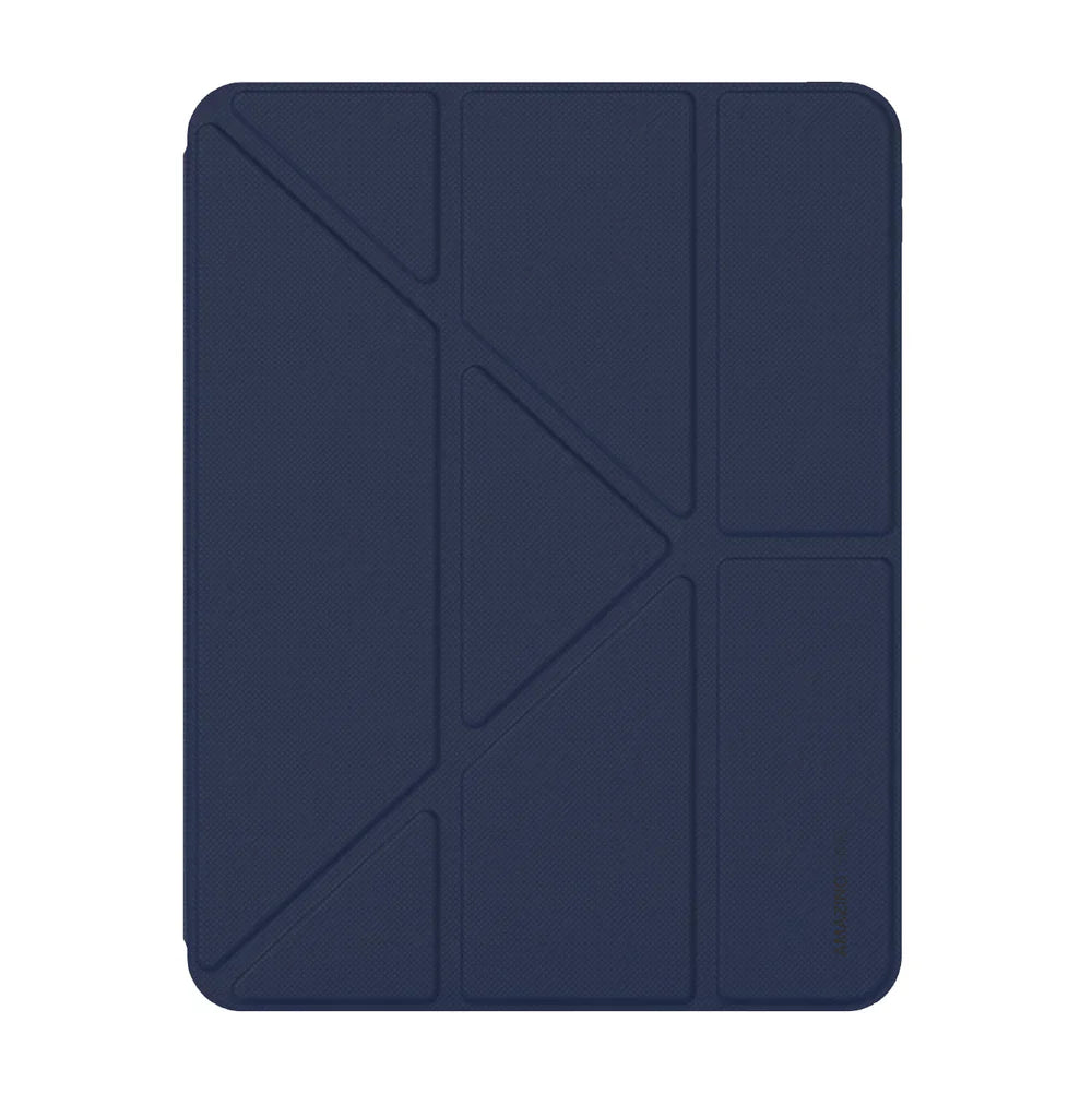 AmazingThing Anti-Microbial Evolution Folio Case for iPad 11 inch - Blue