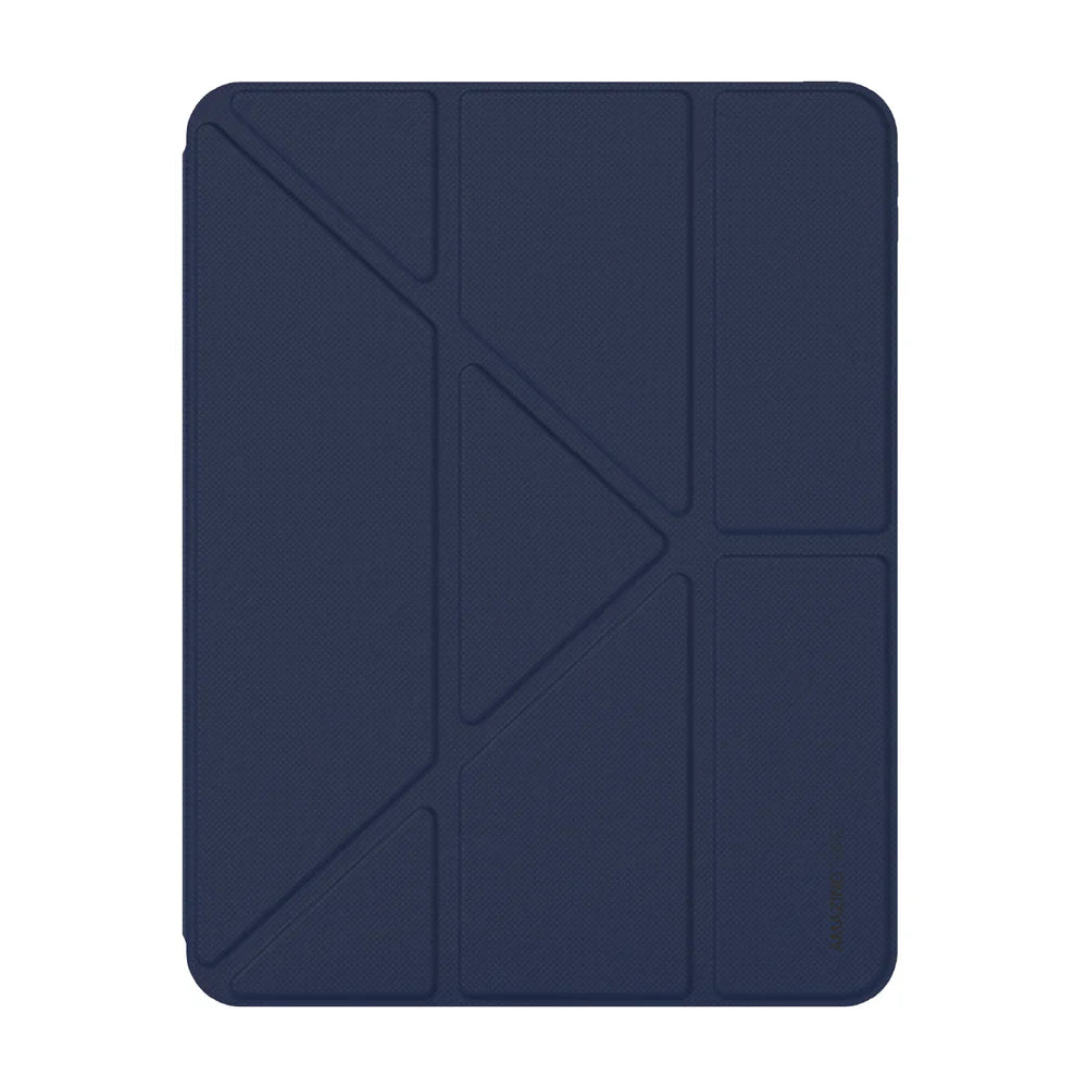 AmazingThing Anti-Microbial Evolution Folio Case for iPad 11 inch - Blue