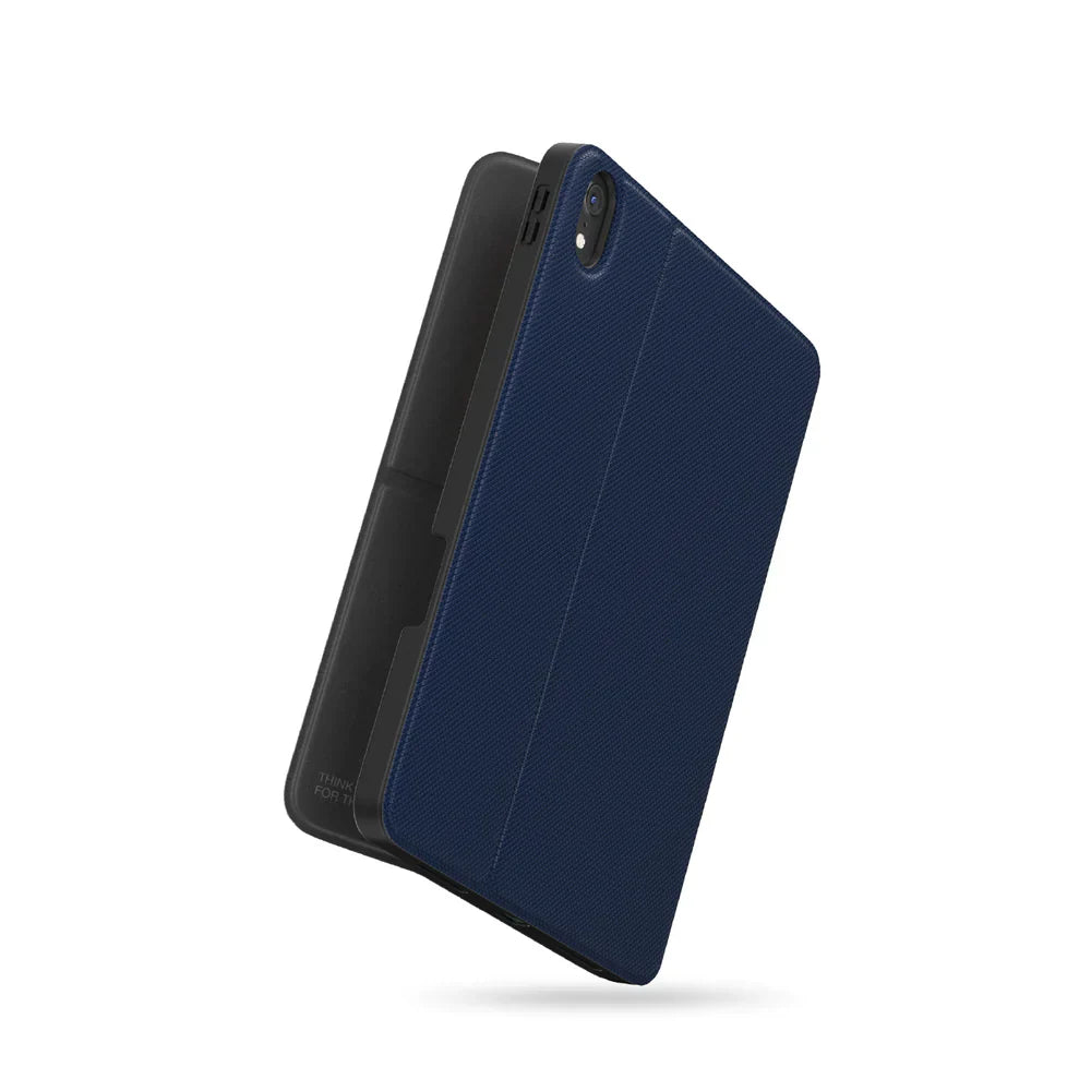 AmazingThing Anti-Microbial Evolution Folio Case for iPad 11 inch - Blue