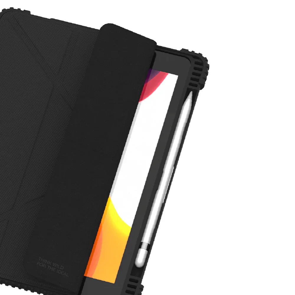 Raopro AmazingThing Military Folio Case for iPad Pro 11 inch -Black