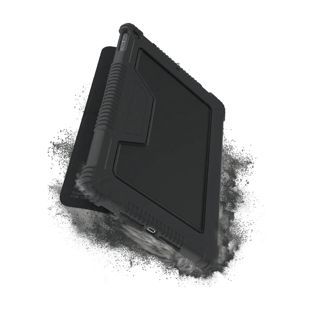 Raopro AmazingThing Military Folio Case for iPad Pro 11 inch -Black