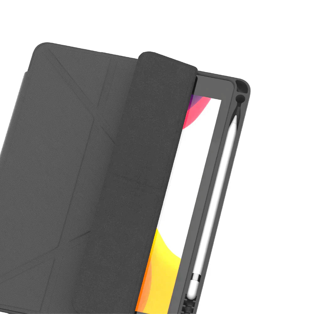 AmazingThing Anti-Microbial Evolution Folio Case for iPad Air - Black