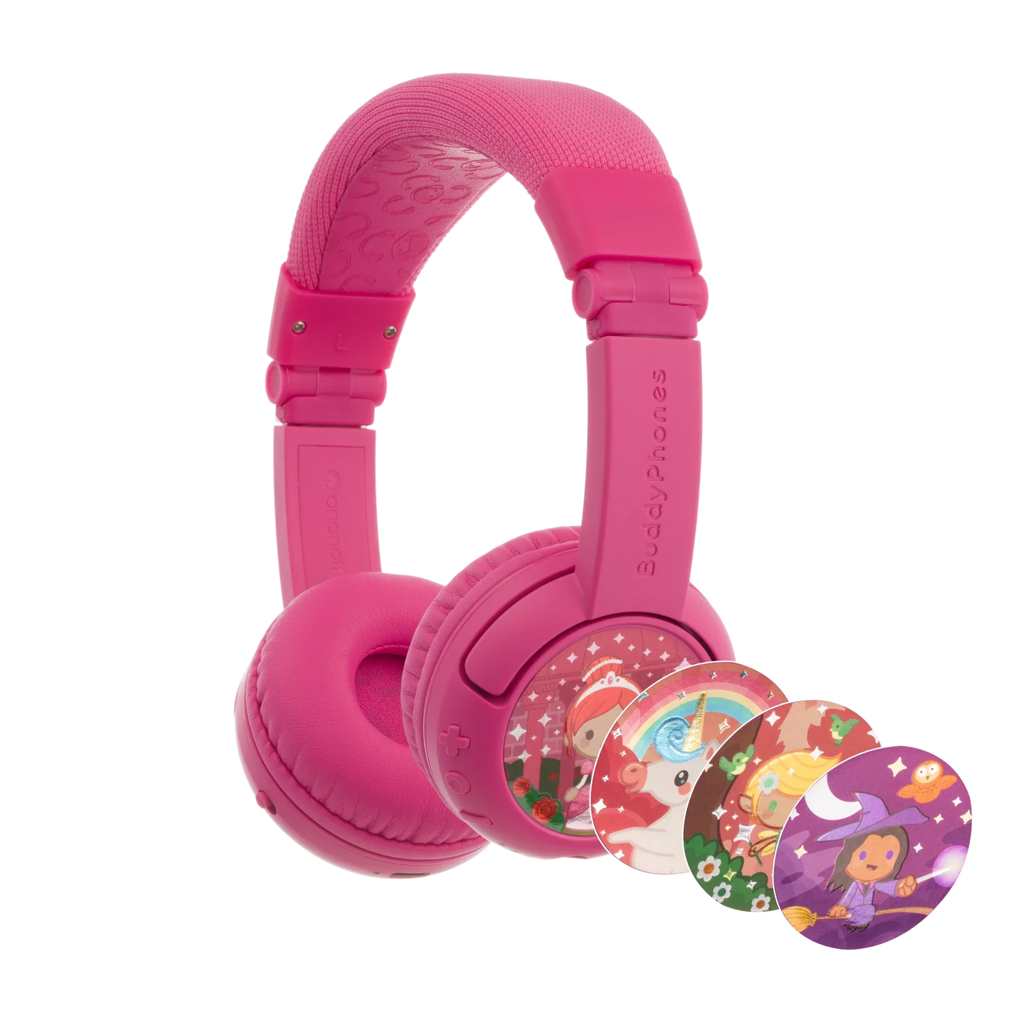 Onanoff BuddyPhones Play+ - Rose Pink
