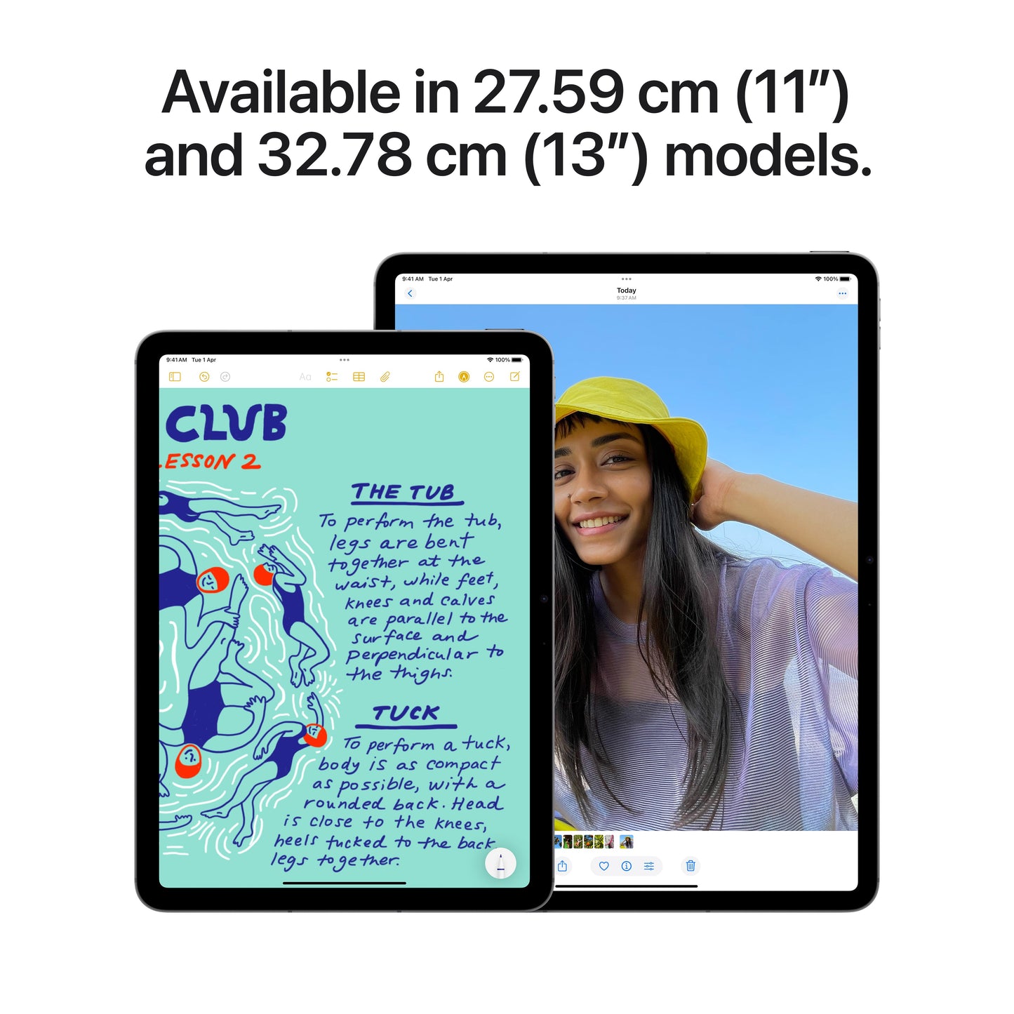 13-inch iPad Air Wi-Fi + Cellular 128GB - Blue (M3)