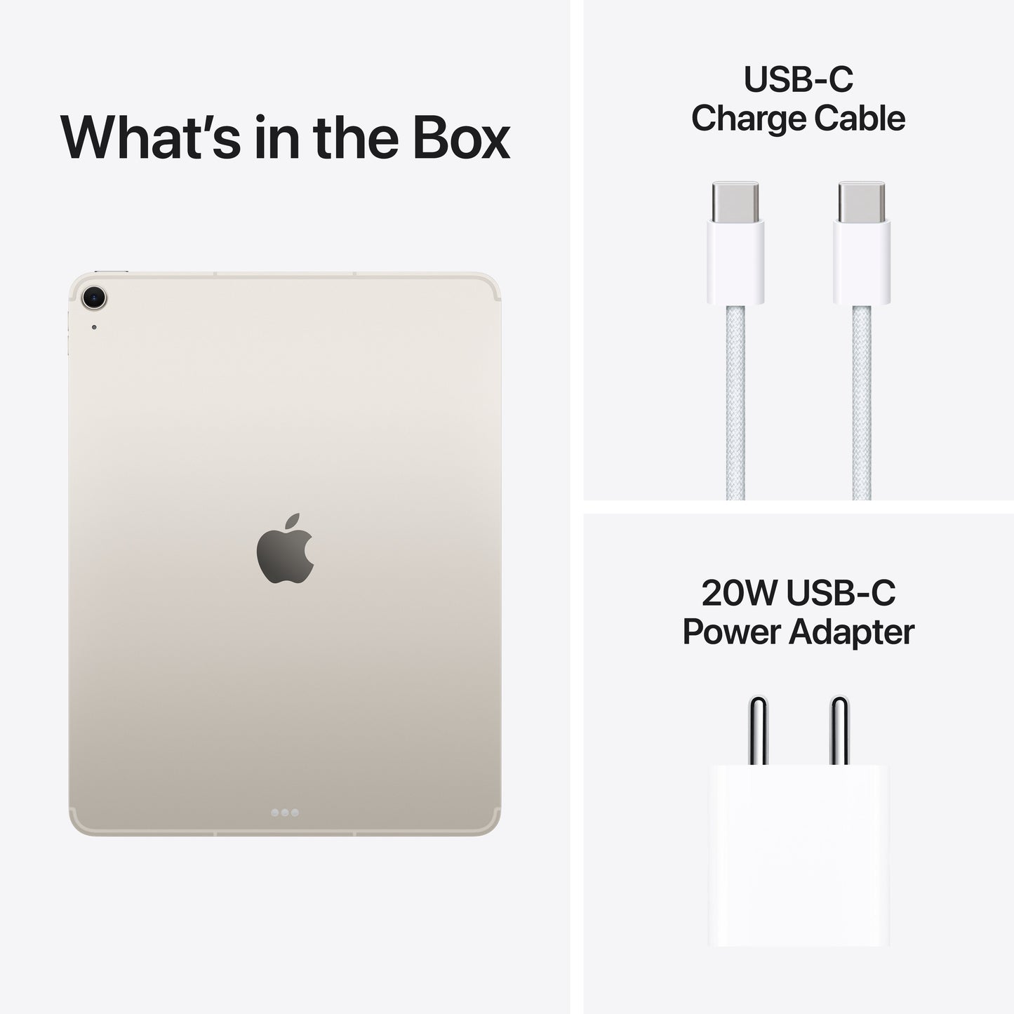 13-inch iPad Air Wi-Fi + Cellular 128GB - Starlight (M3)