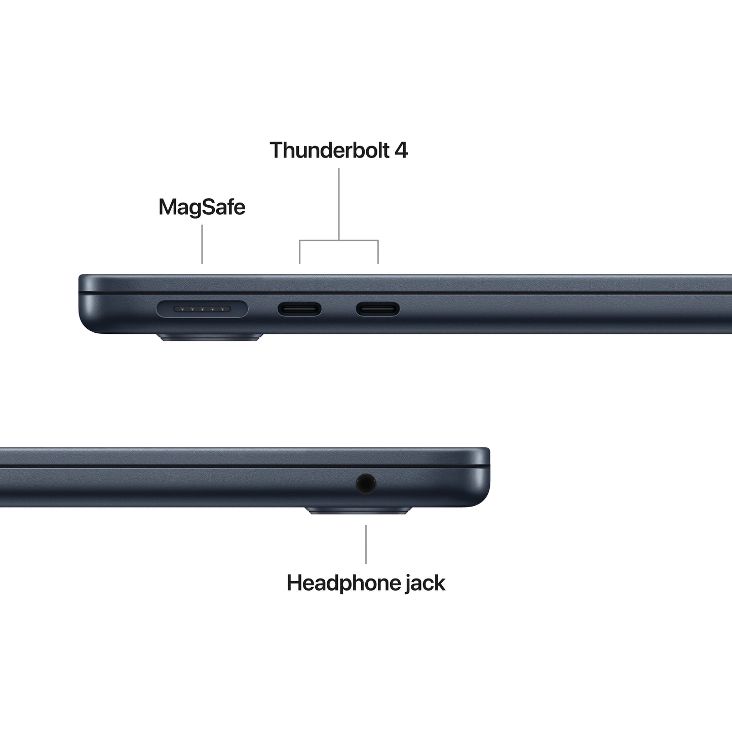 13-inch MacBook Air: Apple M4 chip with 10-core CPU and 8-core GPU, 256GB SSD - Midnight