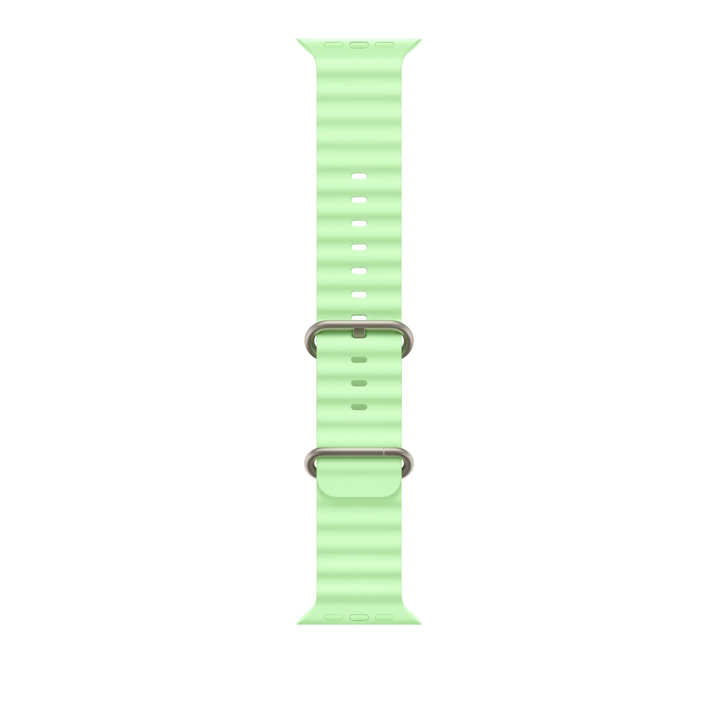 49mm-neon-green-ocean-band-natural-titanium-finish_MGCF4