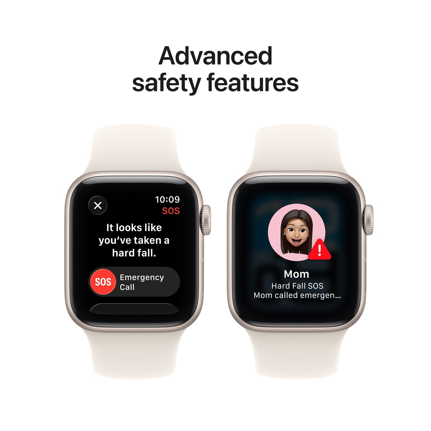 Apple Watch SE 3 GPS 40mm Starlight Aluminium Case with Starlight Sport Band - M/L