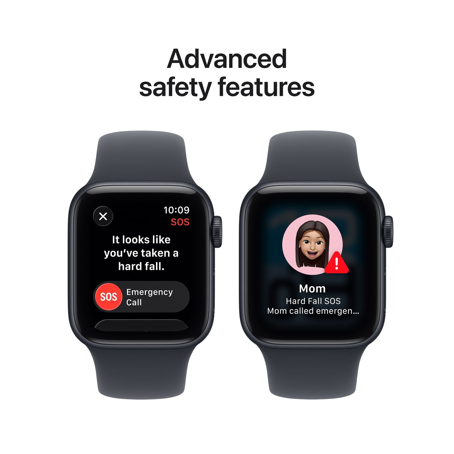 Apple Watch SE 3 GPS + Cellular 40mm Midnight Aluminium Case with Midnight Sport Band - S/M