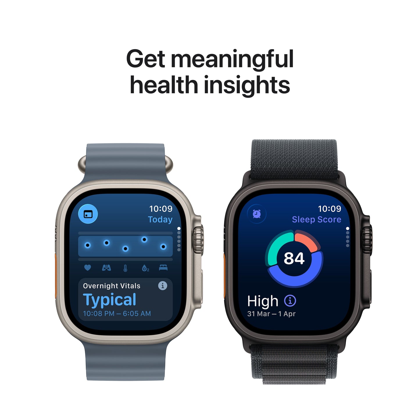 Apple Watch Ultra 3 GPS + Cellular 49mm Natural Titanium Case with Natural Titanium Milanese Loop - Large
