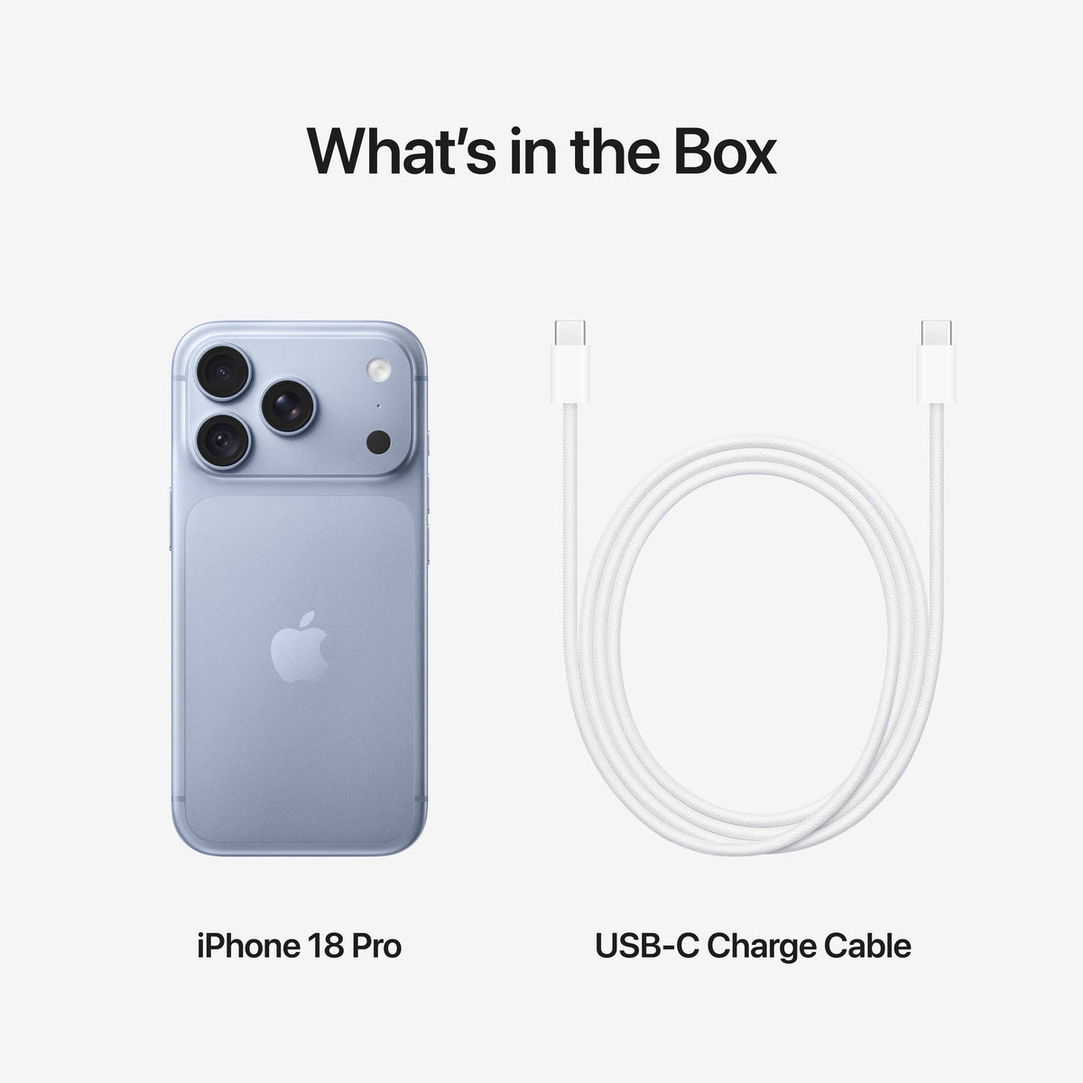 iPhone 18 Pro 1TB Glacier