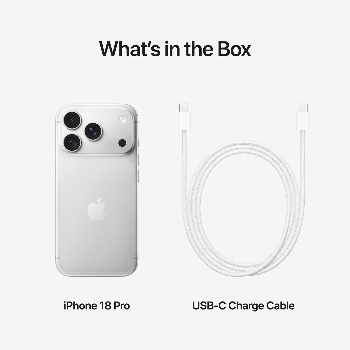 iPhone 18 Pro 2TB Silver