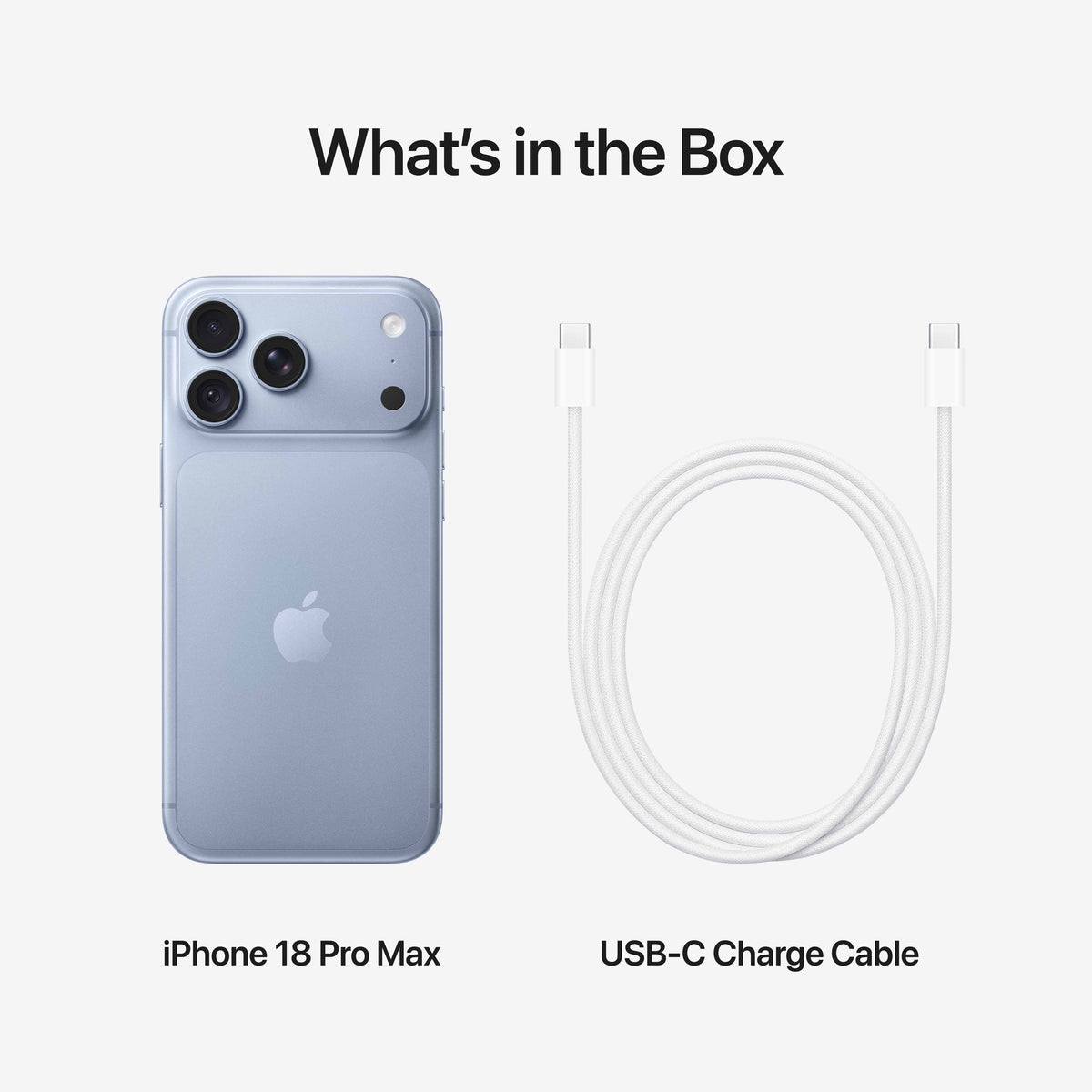 iPhone 18 Pro Max 2TB Glacier