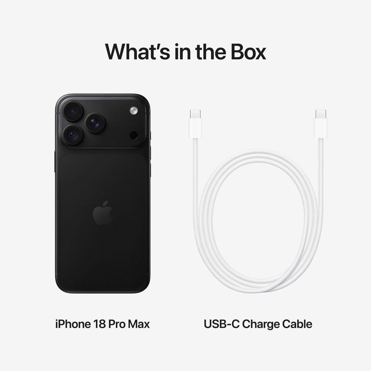 iPhone 18 Pro Max 2TB Black