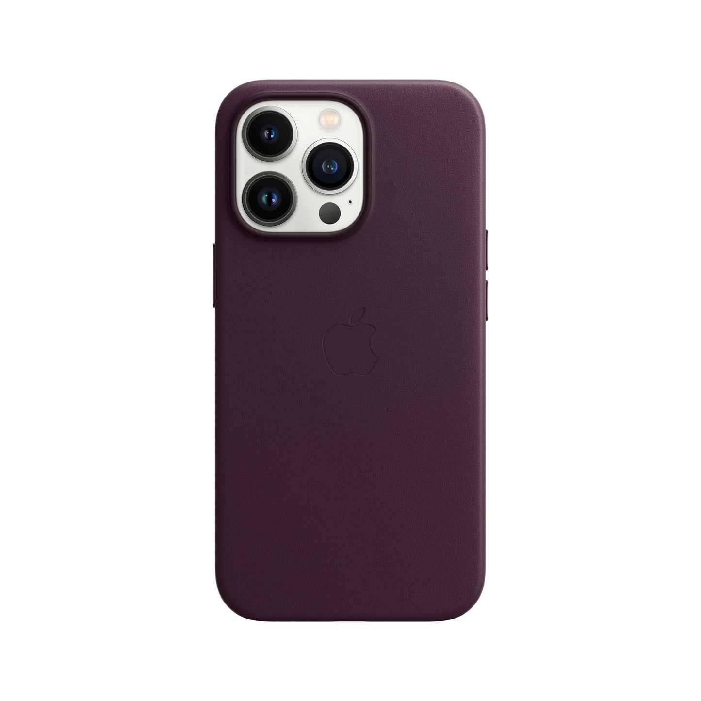 iPhone 13 Pro Leather Case with MagSafe - Dark Cherry