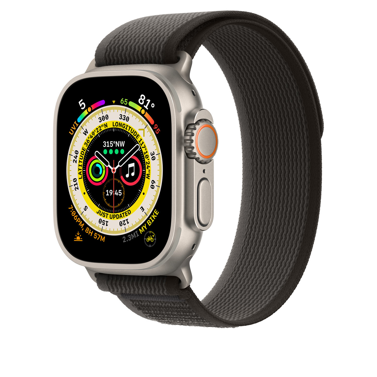 49mm Black/Grey Trail Loop -S/M