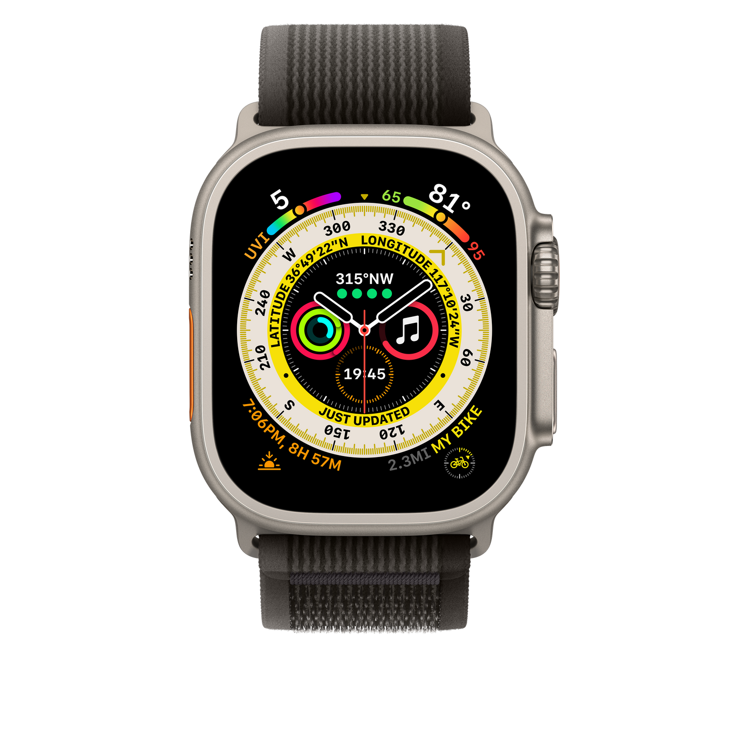 49mm Black/Grey Trail Loop -S/M