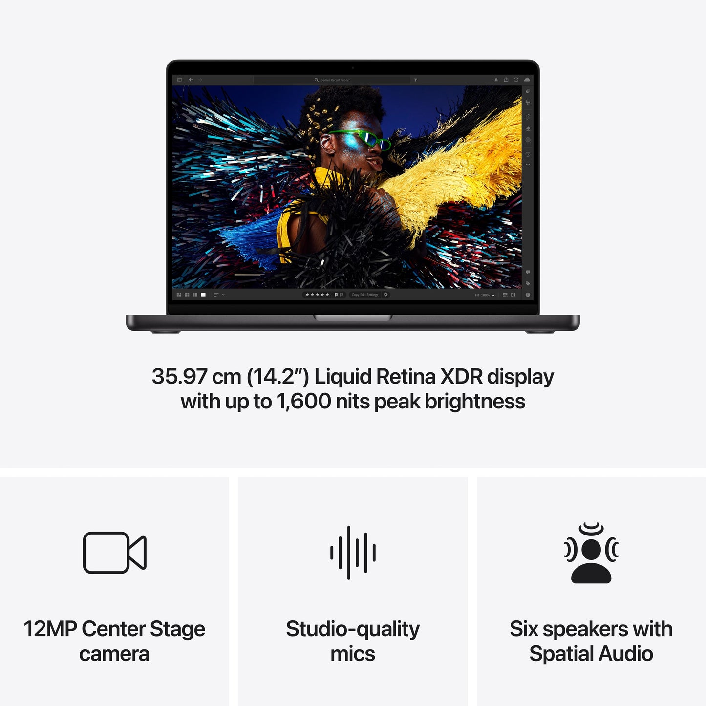 14-inch MacBook Pro: Apple M4 Max chip with 14?core CPU and 32?core GPU, 1TB SSD - Space Black