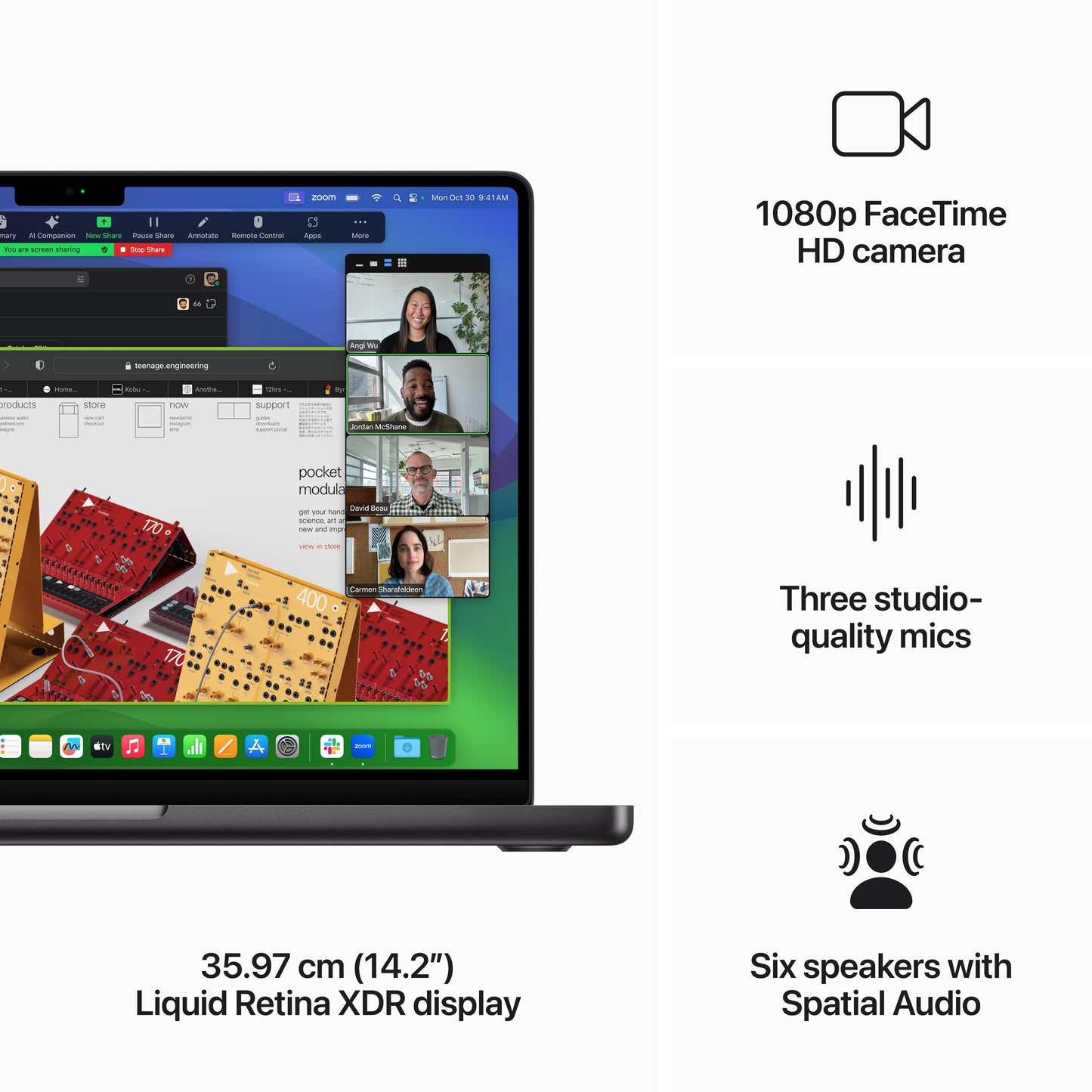 14-inch MacBook Pro: Apple M3 Pro chip with 11?core CPU and 14?core GPU, 512GB SSD - Space Black