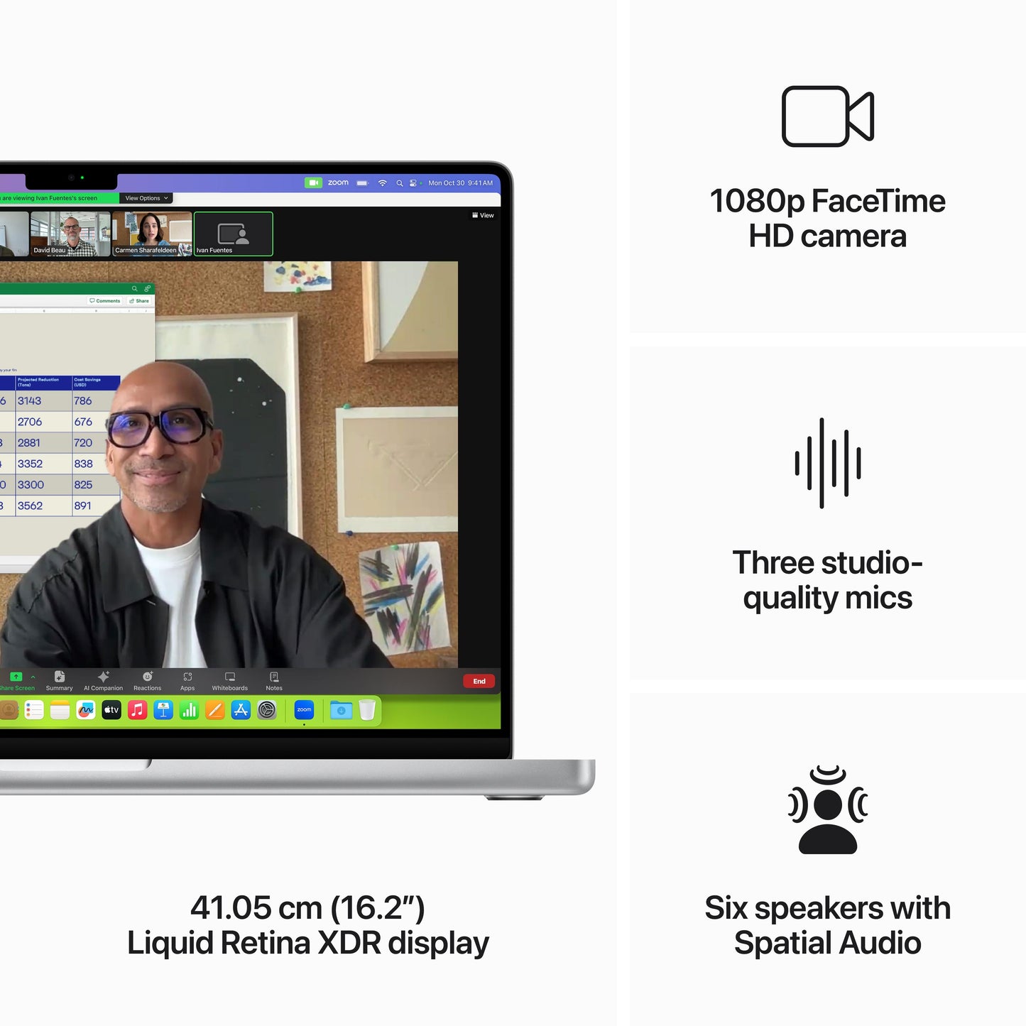 16-inch MacBook Pro: Apple M3 Pro chip with 12?core CPU and 18?core GPU, 512GB SSD - Silver
