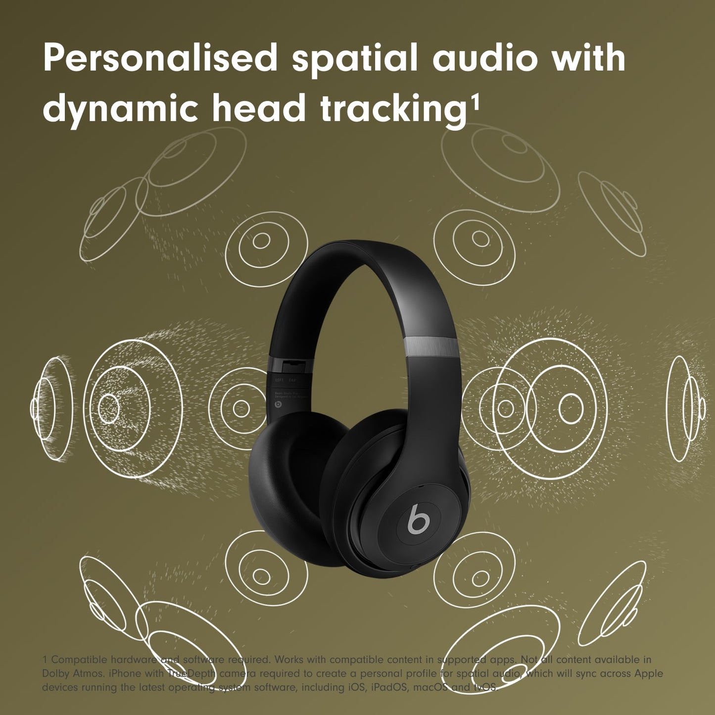 Beats Studio Pro Wireless Headphones - Black