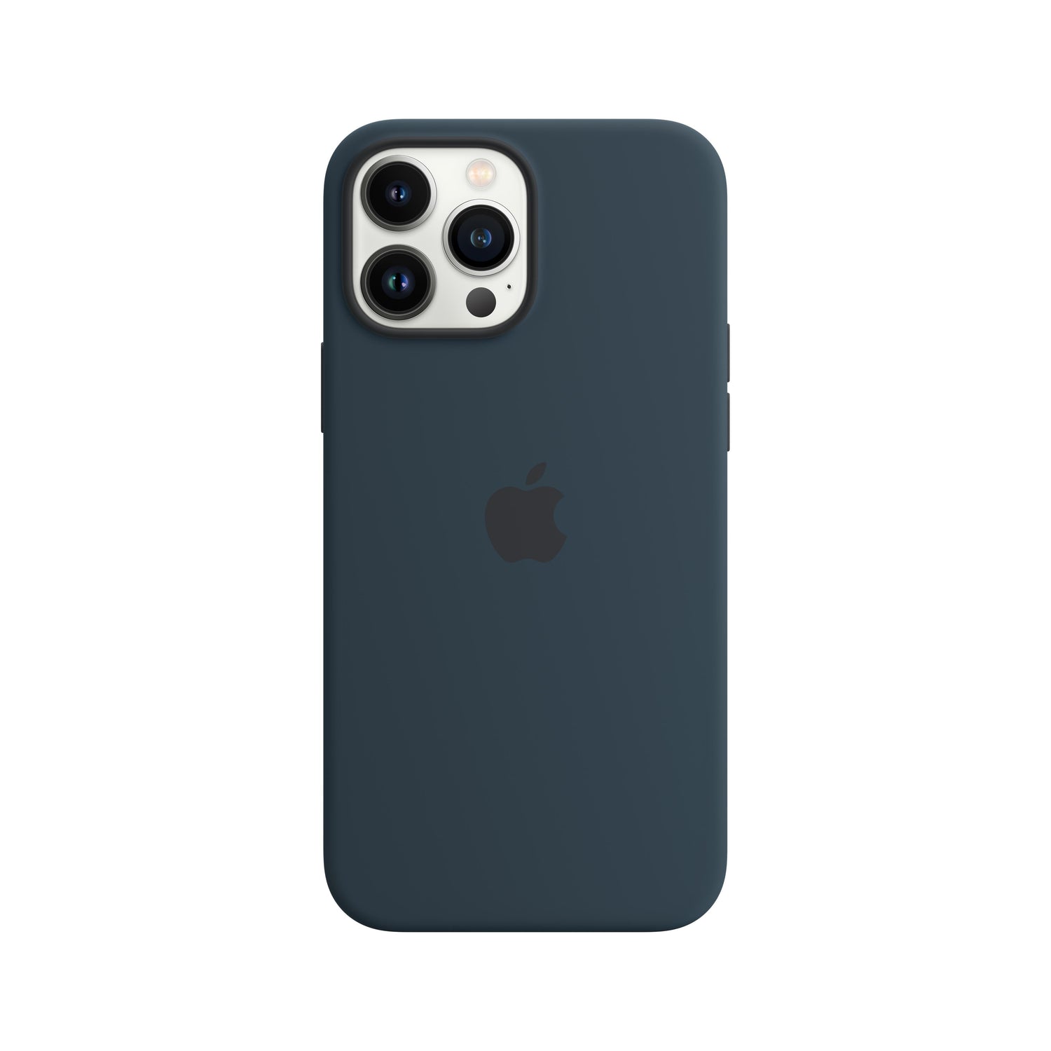 iPhone 13 Pro Max Silicone Case with MagSafe- Abyss Blue
