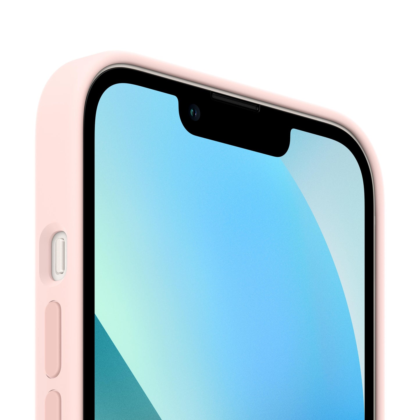 iPhone 13 Silicone Case with MagSafe-Chalk Pink