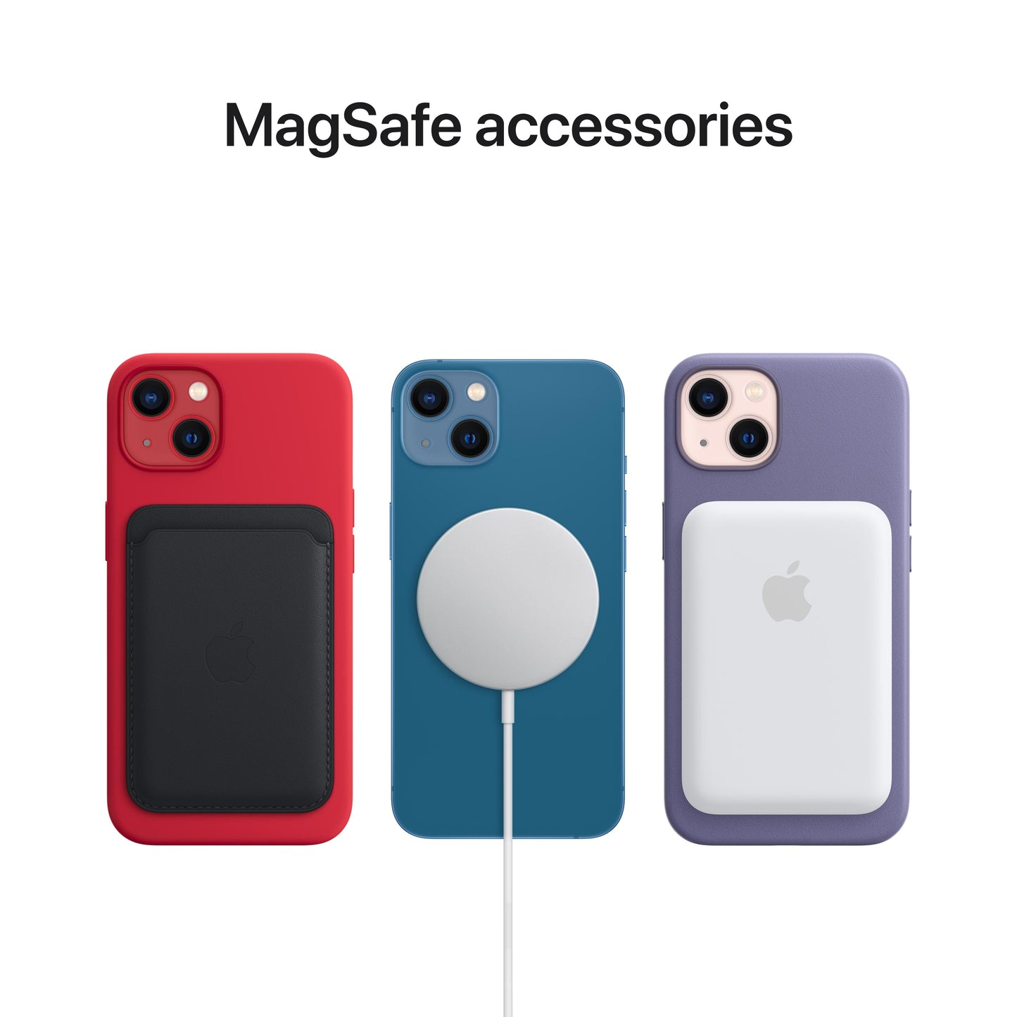 iPhone 13 Silicone Case with MagSafe-Chalk Pink