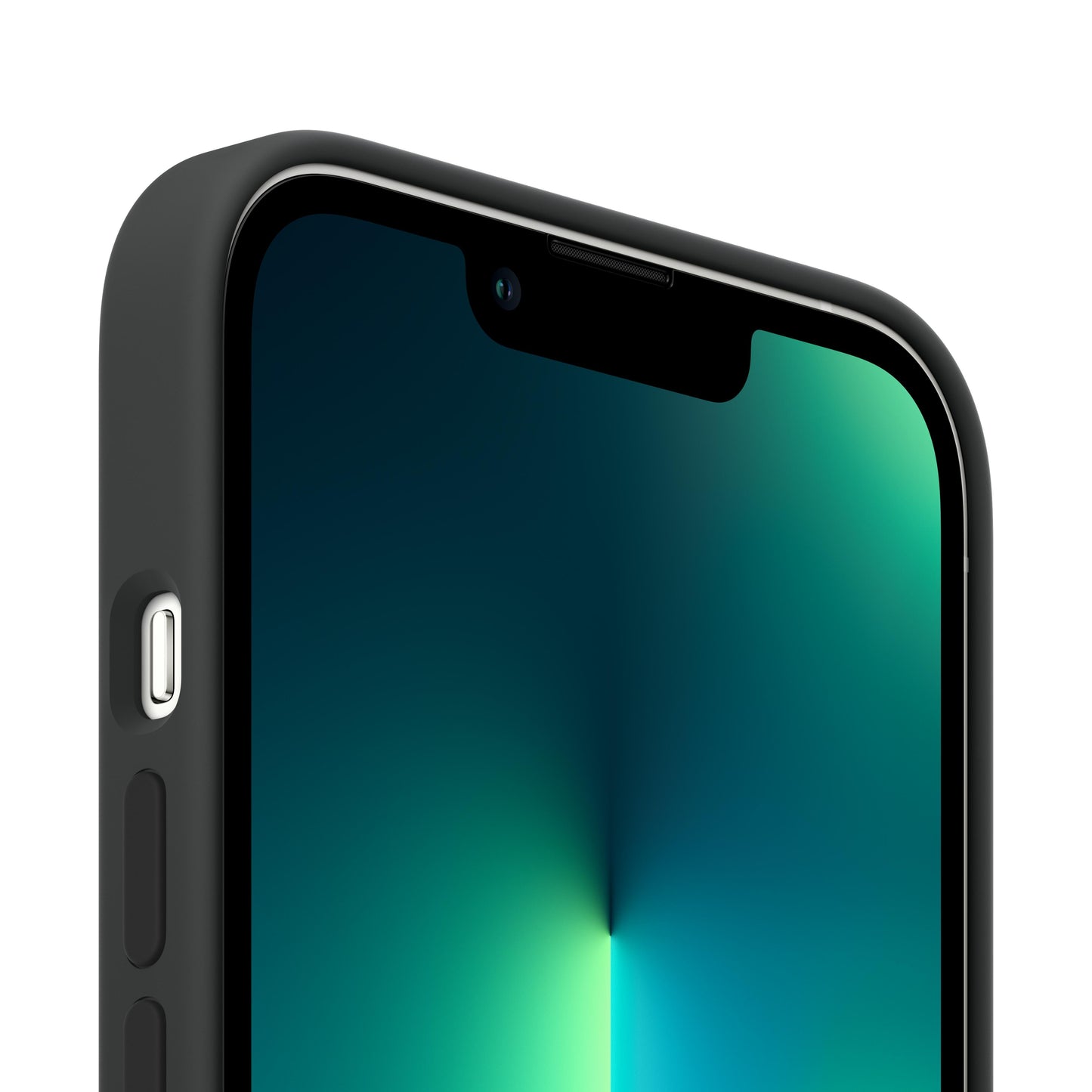 iPhone 13 Pro Silicone Case with MagSafe-Midnight