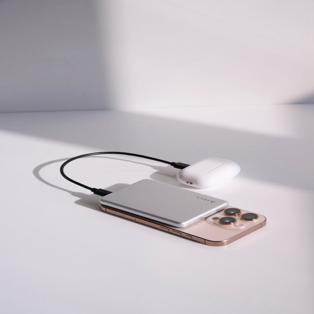 VIONTA L10 - Ultra Slim Power Bank - 10000mAh - Pink